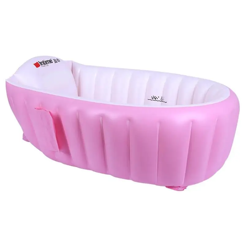 Newborn Baby Bathtub Inflatable Thickening Kids Bathroom Shower Basin bathtub seat infant support Cushion mat bath mat
