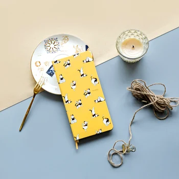 

Kawaii My Cat Fashion Hardcover Weekly Planner 9.1*18.5cm 88 Sheets Undated Agenda Gift Free Shipping