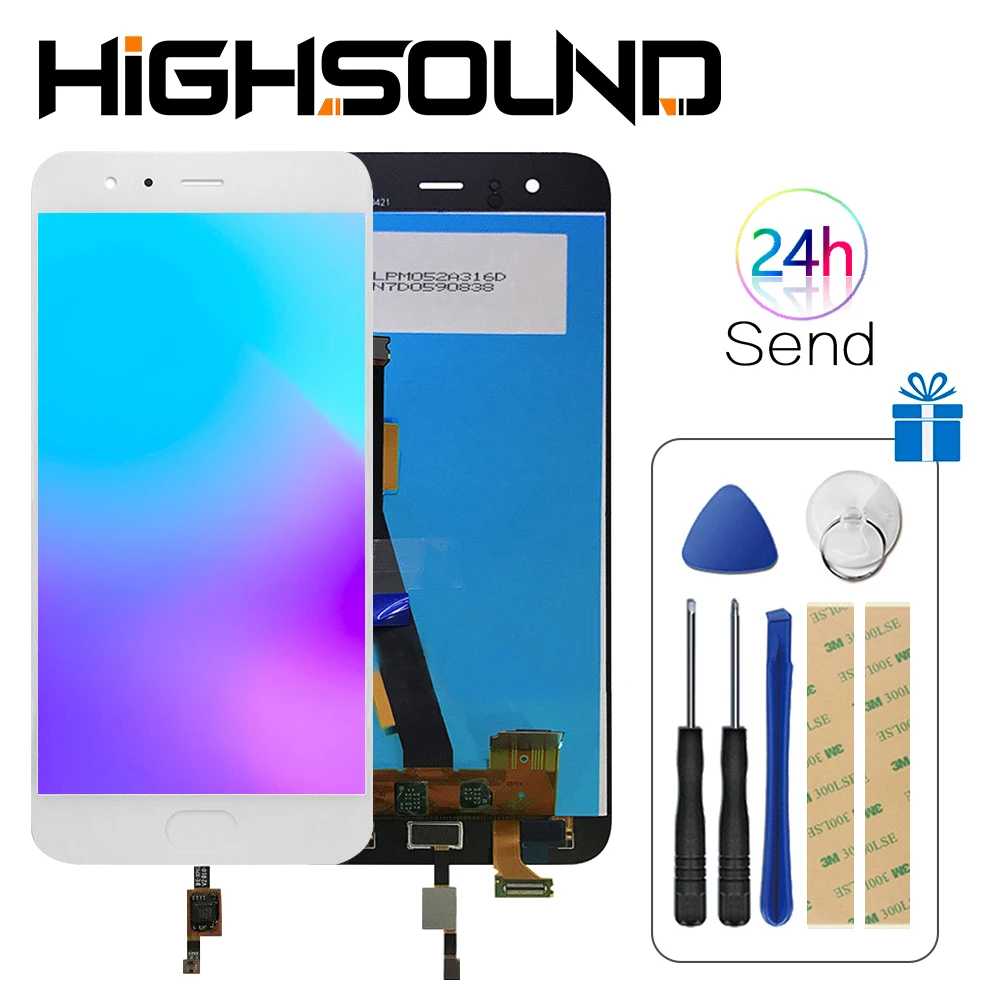

For 5.15"Xiaomi Mi6 LCD Display Digitizer Screen Touch Panel Glass Sensor Assembly For Xiaomi 6 Mi 6 LCD