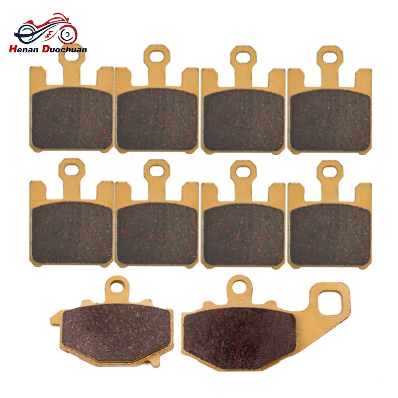 

5pair Motorcycle Part Front Rear Brake Pads For KAWASAKI ZX6R (ZX 636 B1/B2) ZX6RR (ZX 600 K1/M1/N1) ZX 10 R ZX 1000 C1/C2/D6F