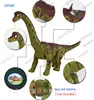 New Electric toy large size walking dinosaur robot With Light Sound Brachiosaurus Battery Operated kid Children Boy Girl Gift 2