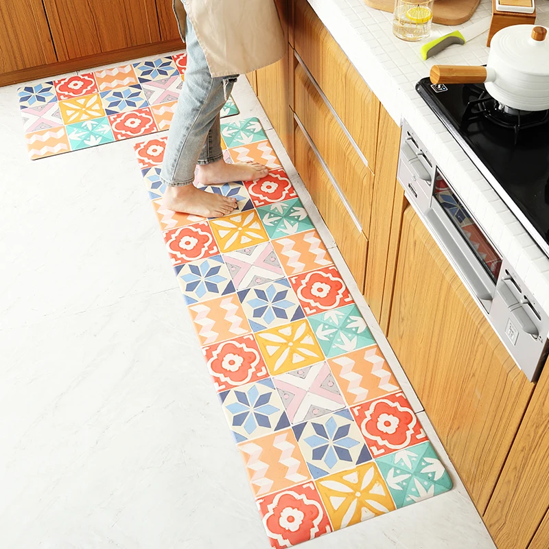 buy Kitchen Mat Anti Fatigue Mattress Comfortable Floor Mat Leatherwear Bedroom Kitchen Living Room