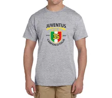 2016 2017 championi d’italia 35 T Shirt Men Short Sleeve 100% cotton champion T-shirts juventus fans gift 0301-1
