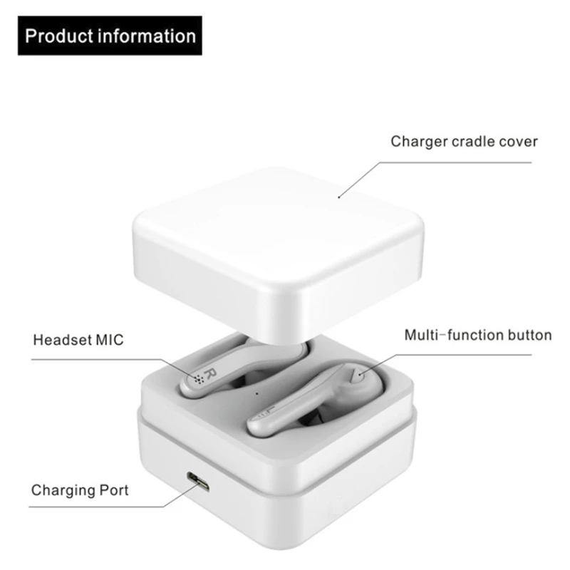 True wireless earbuds 8