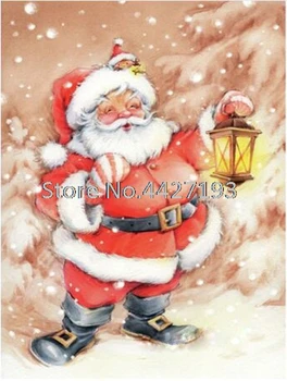 

diamant painting accessoires Santa Claus full rhinestones diamond cross stitch kits diamond Mosaic 5d diamond painting Christmas