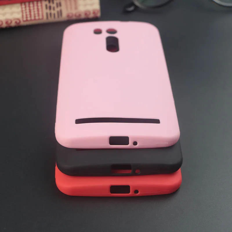 Ультратонкий матовый чехол карамельного цвета для Asus ZenFone Go ZB551KL матовые