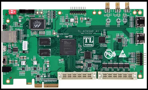Для Artix 7 высокоскоростная плата сбора FPGA с поддержкой TMS320C6657/C6655/C6678 макетная