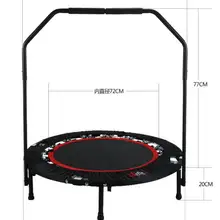 Многоцелевой 32 градусов косой складной пружинный батут 40 дюймов гимнастический батут отскок кровать с подлокотниками