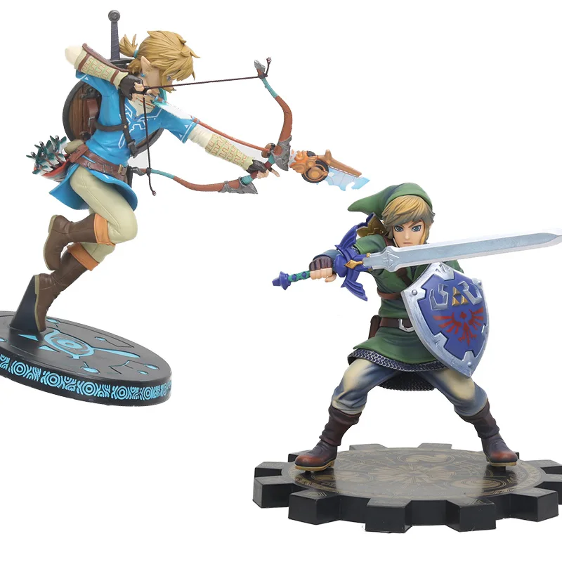 

20cm Game The Legend of Zelda Link Skyward Sword PVC Action Figure Model Toy collection ver. Link Zelda figurine doll