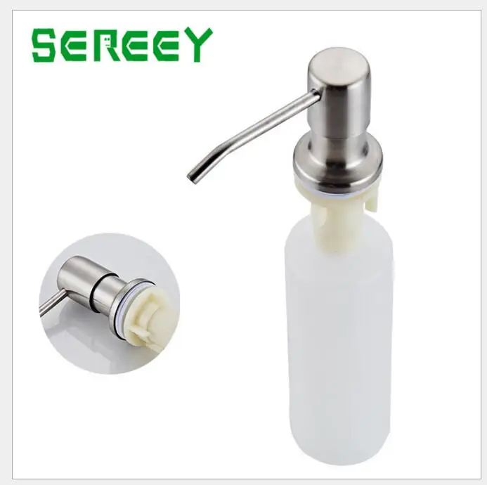 

220ml Kitchen Faucet Sink Soap Dispenser Liquid Soap Lotion Dispenser Pump Storage Holder Bottle Kitchen Replace Bottle