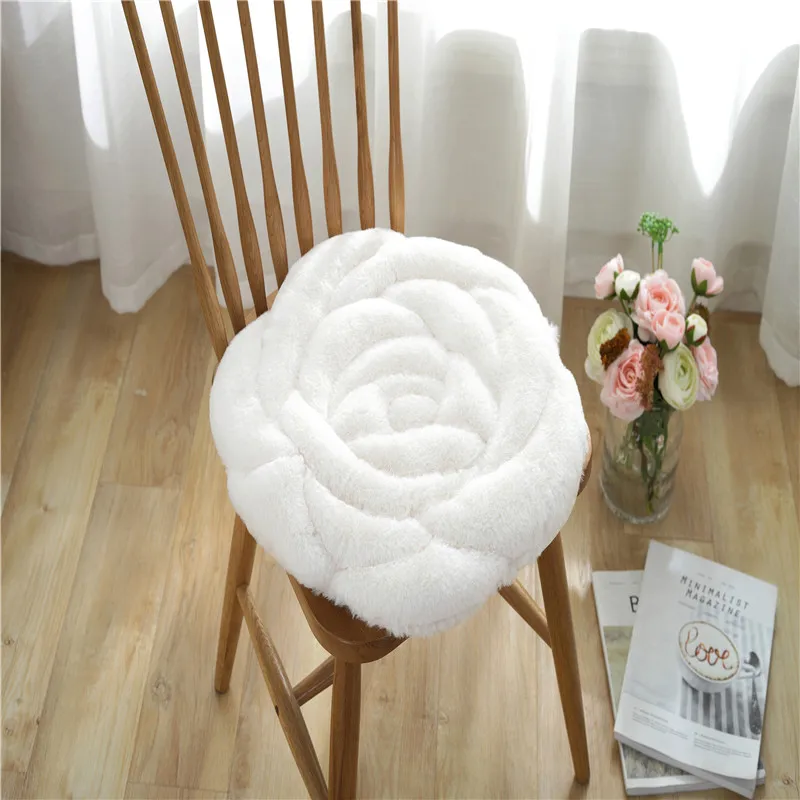 white cushion