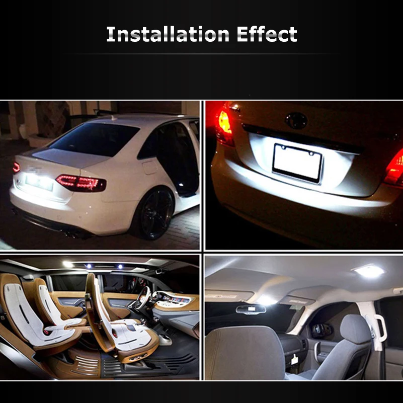 10 шт. светодиодные лампы W5W T10 Canbus 168 для Toyota C HR CHR 2018 2019 подсветильник ка салона