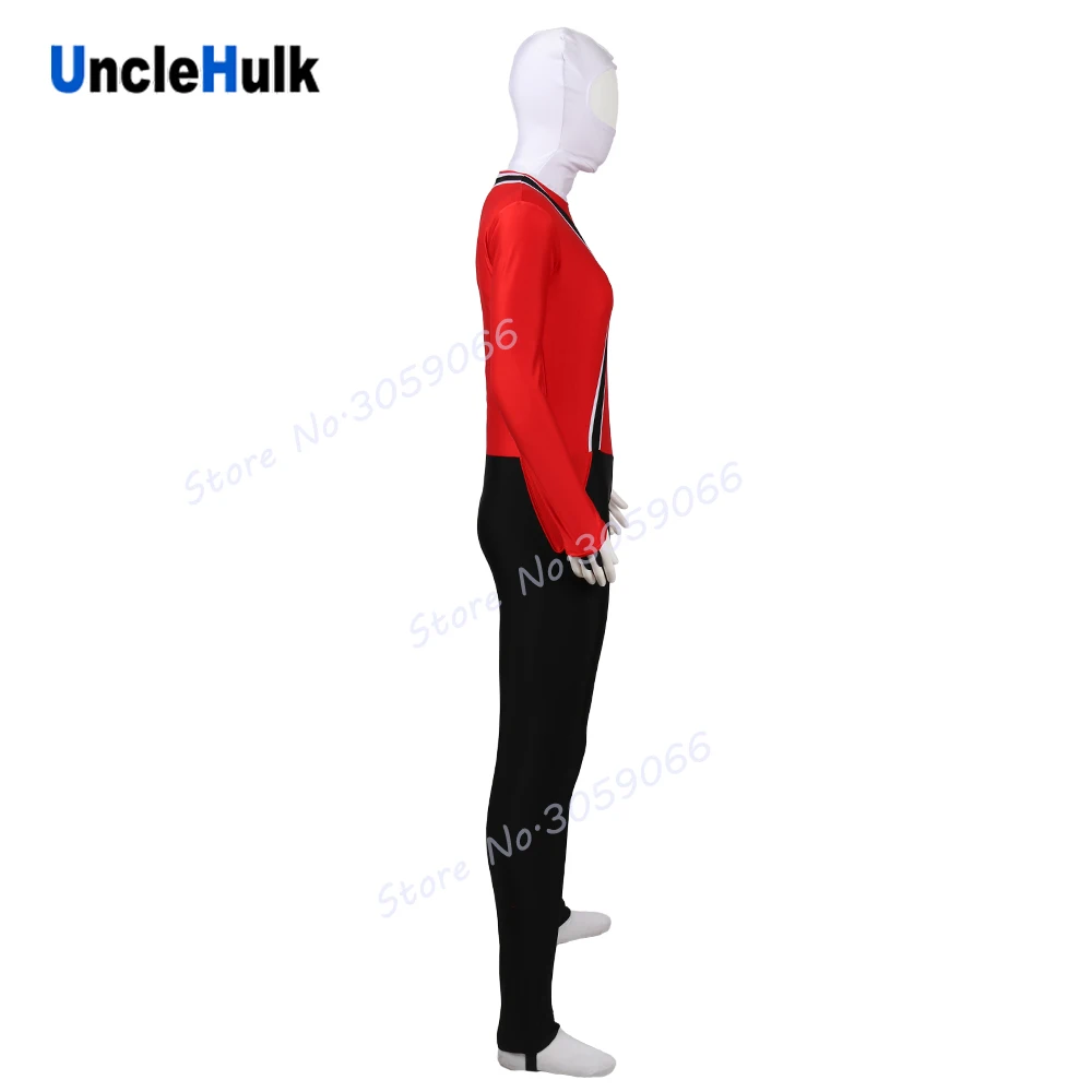 Самурай Сентай шинкен Красный Рейнджер спандекс Зентаи костюм UncleHulk|zentai costumes|lycra