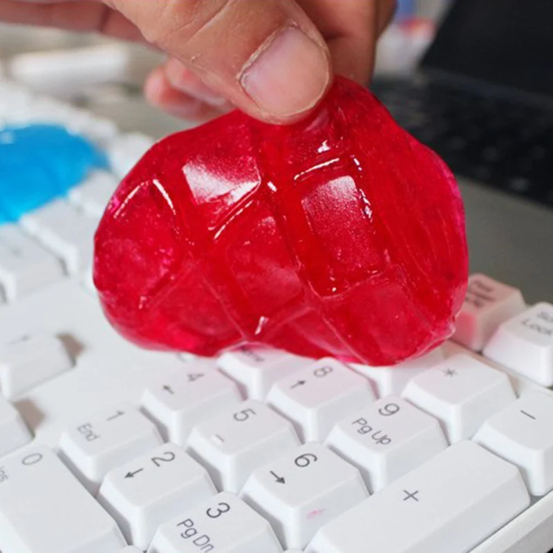 

1PC Magic Dust Cleaner Compound Super Clean Slimy Gel for Phone Laptop PC Keyboard Cleaner Color Random HB