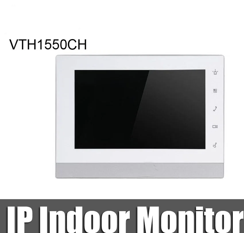 Сетевой видеорегистратор Dahua OEM VTH1550CH крытый монитор 7 дюймов 800X480 Разрешение Сенсорный экран Цвет IP видео домофон