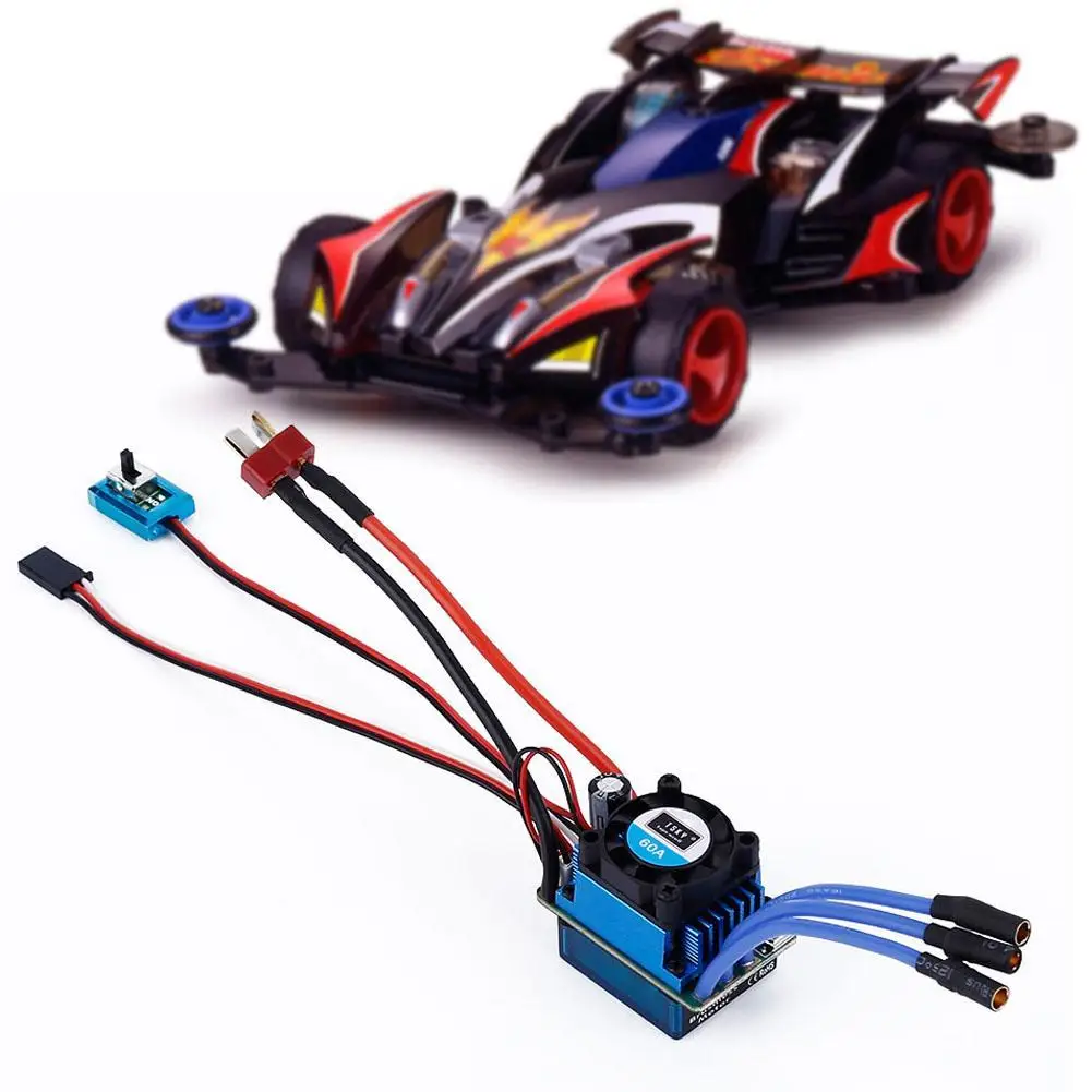 

TSKY Racing 60A Brushless Electric Speed Controller ESC for 1/10 RC Car Truck