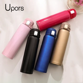 

UPORS 350/500ML Stainless Steel Vacuum Flasks Thermo Bottle Cup Thermos Cup Coffee Travel Mug Children Thermo Bottle Gifts