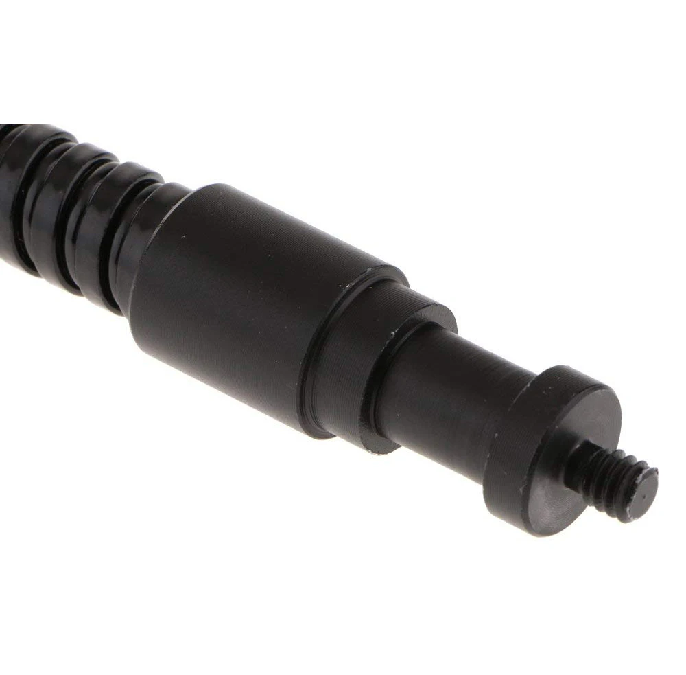 Bendable Flash Light Stand Black Steel Wire Pipe Overarm Bracket With 14 Screw Male Mount Adapter Camera Accessories (7)