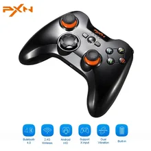 PXN 9613 Dual Mode Wireless Gamepad Bluetooth 4.0+2.4G Game Controller Vibration Joystick Support Xin/Dinput For PC For Android
