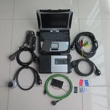 Super MB Star C5 Diagnostic Tool SD Connect C5 With Diagnosis Software SSD 240GB V2018.03 With Laptop CF19 Work for Benz 12v+24v