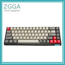 Ноутбук, набор ключей для IFD-68 65%, двойной режим, Bluetooth, беспроводная механическая клавиатура, вишневый, черный, красный, ключ