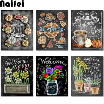 

Full square round drill 5D diamond painting 'blackboard text''high quality diamond embroidered diamond mosaic home decoration