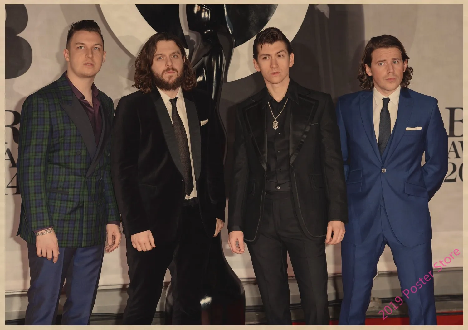 Rock band Arctic Monkeys Kraft Paper Posters Wall Home Bar Posters Home Decor Gift 03