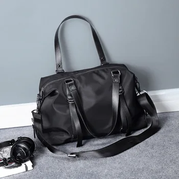 

060218 newhotstacy men big nylon bag male large capacity travel bag luggage bag