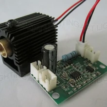 532nm 200 мВт зеленый лазерный модуль с драйвером(808nm/532nm& 660nm+ ttl)+ радиатор