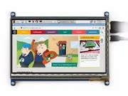 Микро ПК Горячая Raspberry Pi 3 Model B с 7 дюймовый HDMI ЖК-дисплей+ 8 Гб Micro SD карта+ двухцветная Кольцевая вспышка чехол+ Мощность адаптер = Raspberry Pi 3 Модель B пакет F