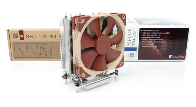 Noctua NH-U12S TR4-SP3 процессор TR4-SP3 кулеры вентиляторы охлаждающий вентилятор содержит термопасты кулеры