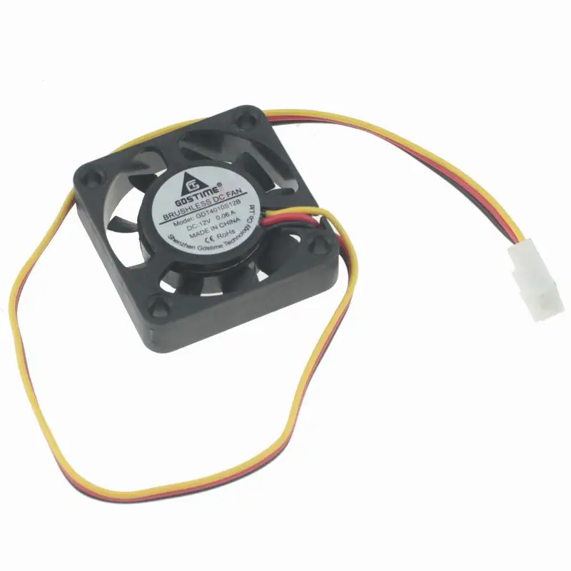 DC 12 В в 9 leaf материнская плата 3 pin 3pin 4 мм см 40 без масла Бесщеточный вентилятор