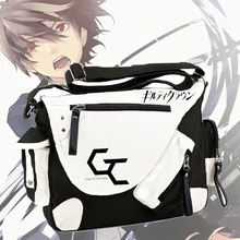 Japón Anime Guilty Crown Inori Yuzuriha Cos Bolsa de Mensajero Bolsos de Escuela Fresco de La Manera Hombres de Las Mujeres Schoolbag Bookbag Satchel Mochila
