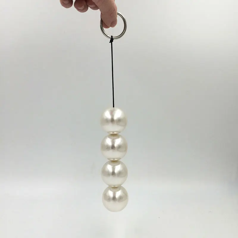 Big Anal Beads Balls Acrylic Butt Plugs Prostate Stimulate Sex Toys For Men  Women Adult Games Products 4 cm Diameter anal plug7