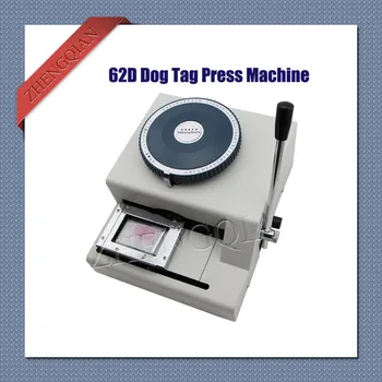 

Manual Dog Tag embosser press machine 62D characters