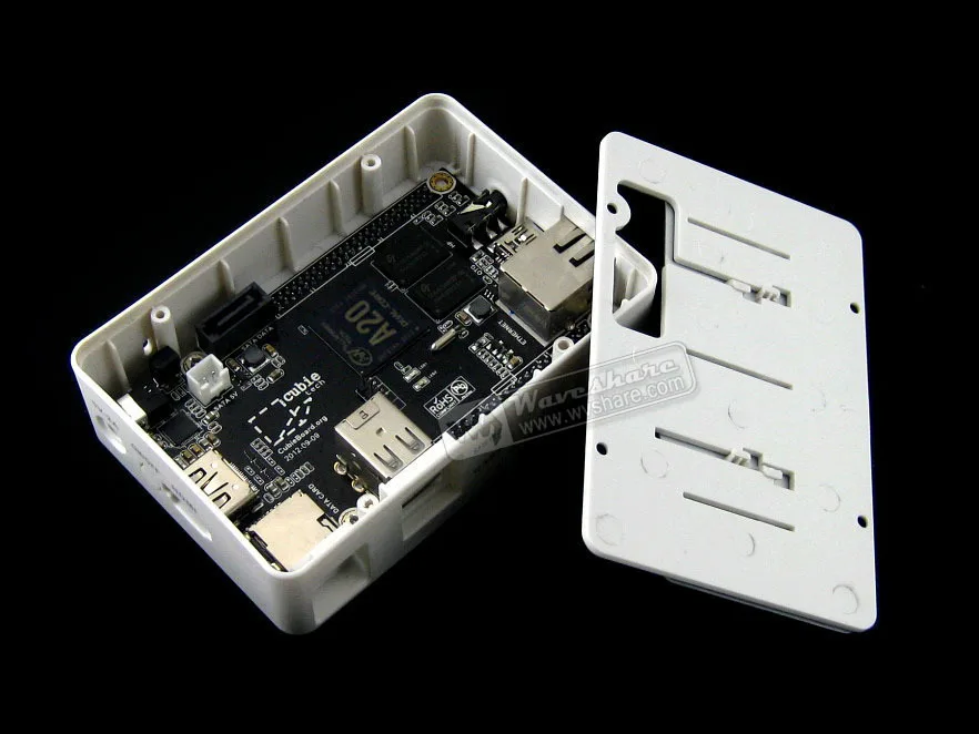 module Cubieboard 2 With Case Dual-Core A20 Mini Computer Development Board HDMI SATA supported = Cubieboard2 Package A cubieboard3 cubietruck dual core a20 development board w 2gb ddr3 memory hdmi vga