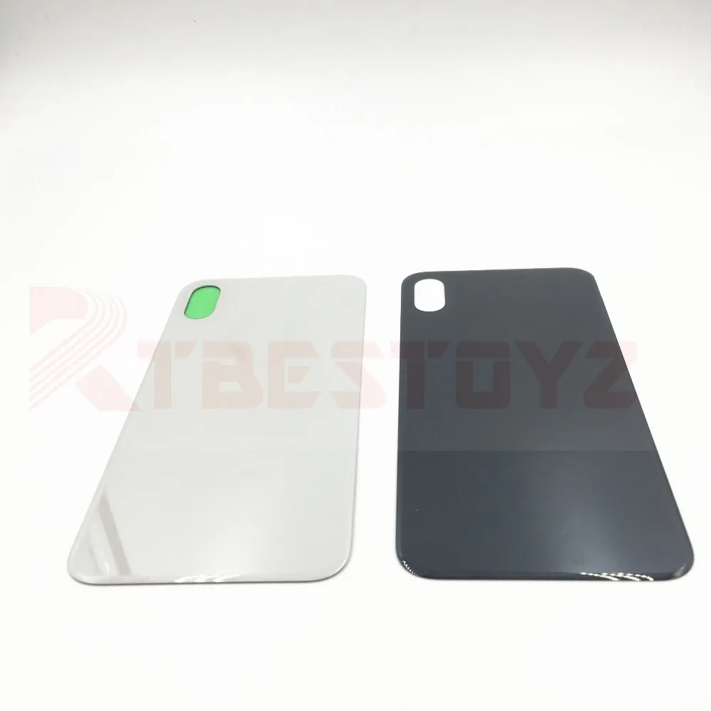 

RTBESTOYZ For iPhone X Back Glass Cover Housing Battery Cover Door Rear Cover Chassis +adhesive sticker