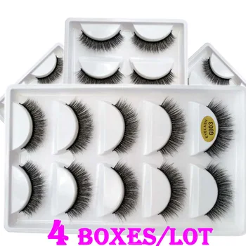 

Light Soft False Eyelashes Individual Flexible Mink Eyelashes False Eyelash extensions with many Times Worn Up for Women Makeup