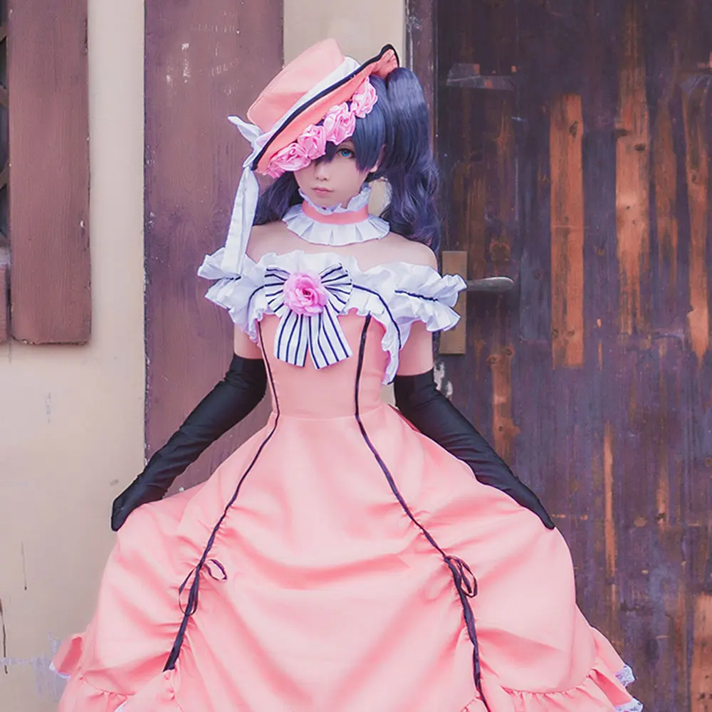 Костюм для косплея RainbowCos0 черный Батлер фантастическое платье искусственная
