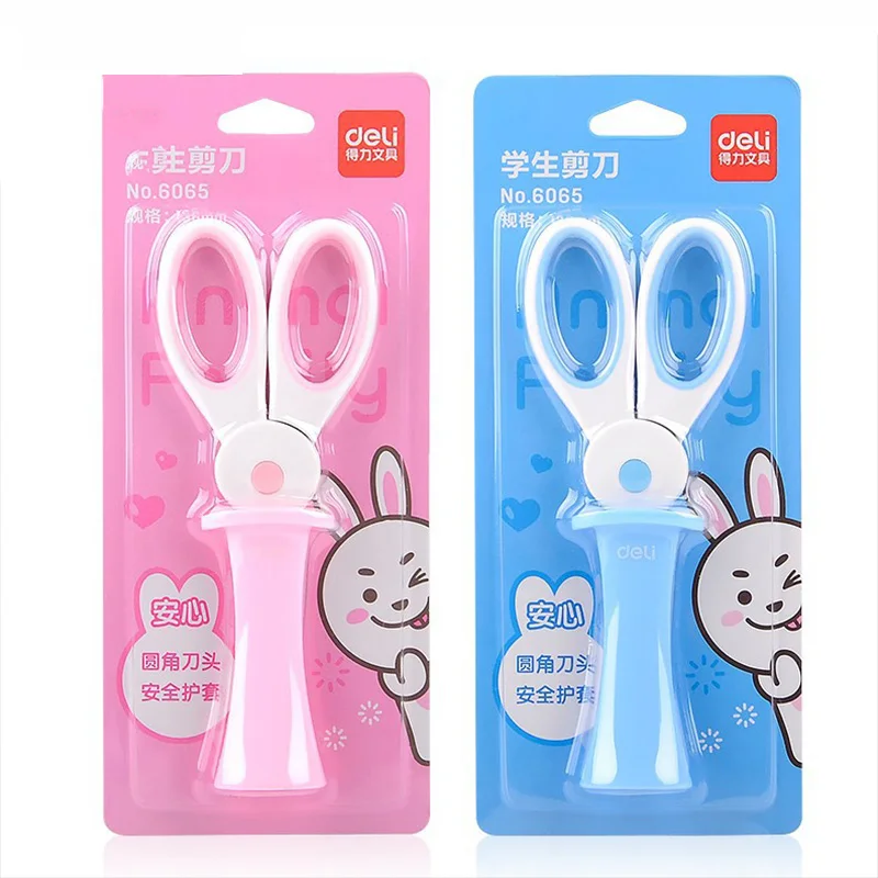 

Kids Handmade Scissors Mini Kawii Rabbit Hidden Safety Scissors for Handmade DIY Scrapbooking Scissors Crafts Kids School Supply