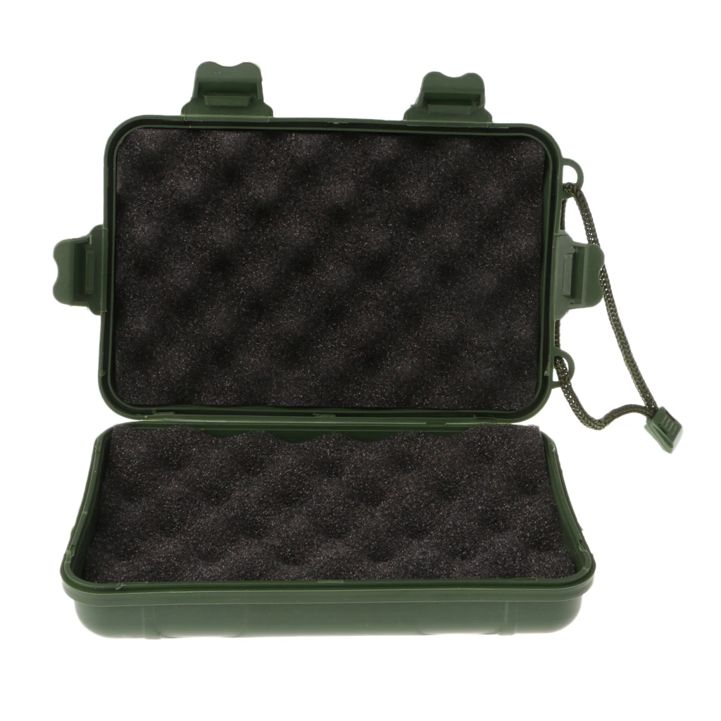 

Tool Box Storage Case With Hand Strap For Carrying Travel Camping Flashlight Headlamp Hunting Arrow Head
