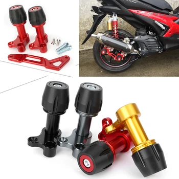 

CNC Adjustable Exhaust System Anti-drop Protection Device For YAMAHA Nmax155 2016-2017 Aluminum Motorcycle Protector Parts