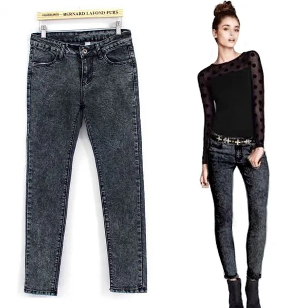 flexible denim jeans