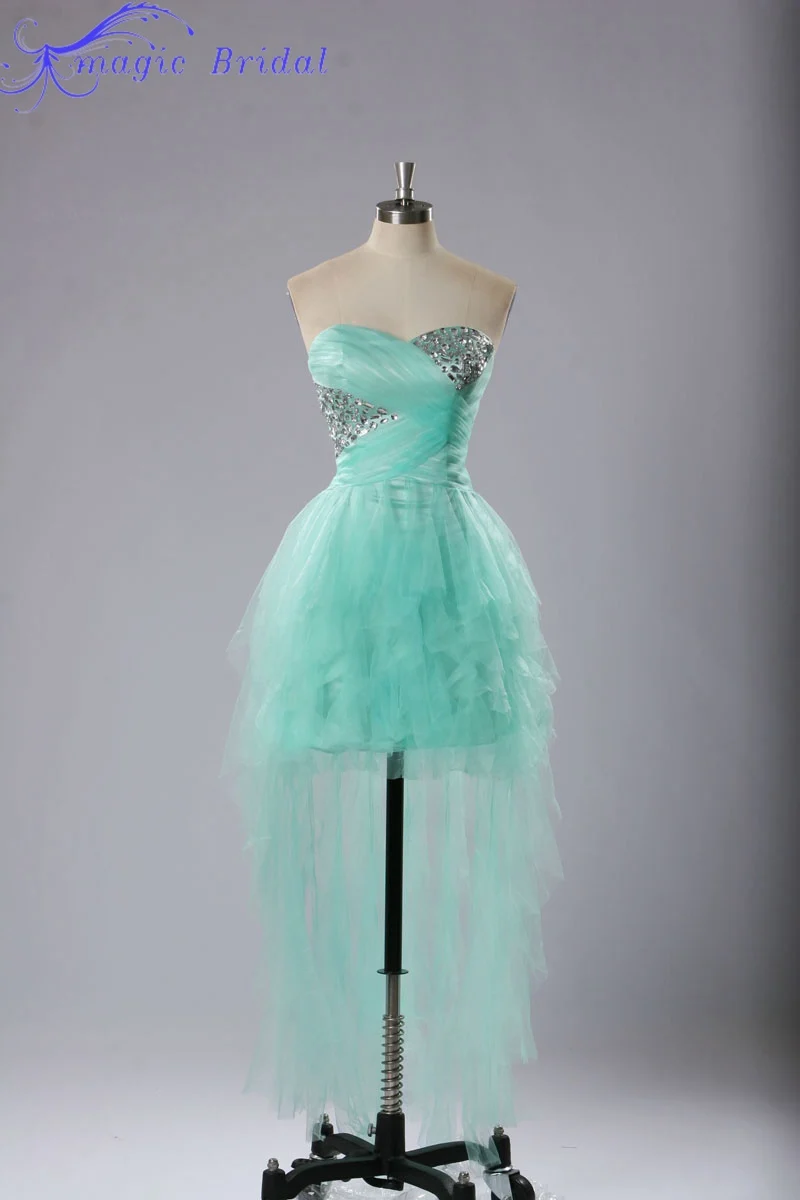 Vestido De Festa Curto Fresh Mint Green Cocktail Dress Fast Shipping