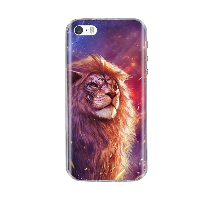 Для iPhone 5 6 7 8 чехол 3D Capa для 5S 6s силиконовый SE чехлы телефонов|Бамперы| |