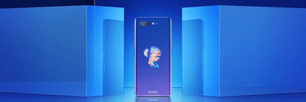 zte Nubia X 4G LTE мобильный телефон Snapdragon 845 Android 8,1 6,26+ 5,1 ''двойной экран 6 ГБ ОЗУ 64 ПЗУ 16+ 24 Мп отпечаток пальца