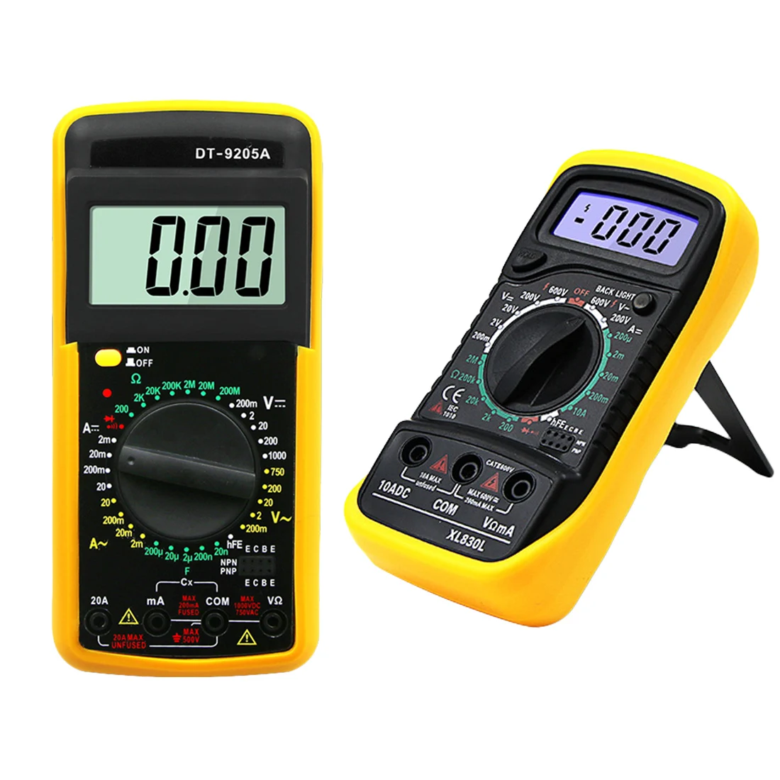 

Small Household Portable LCD Multimer Digital Multimeter Backlight AC/DC Ammeter Voltmeter Ohm Tester Meter High Precision