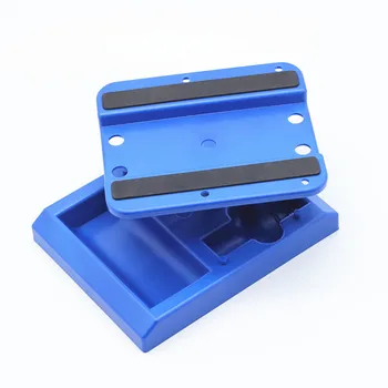 

Carriage Platform Rotatable Shunting Station Repair Tool Screwless Installation fr RC 1:10 1:8 Buggy/Climbing/Short Car