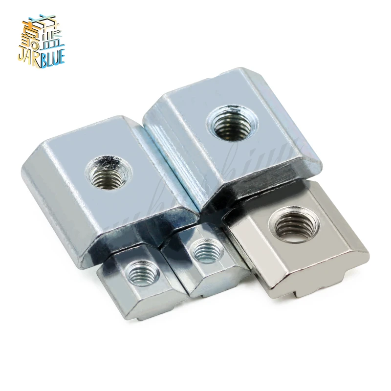 European Standard Type 30-M6 mit Durchsichtiger Box T Muttern für Aluminiumprofilzubehör 50 Stück/Los Aluminiumprofilmutter Verschiebbare T Nutmutter European Standard Type 30-M6 mit Durchsichtiger Box T Muttern für Aluminiumprofilzubehör 50 Stück/Los Aluminiumprofilmutter Verschiebbare T Nutmutter