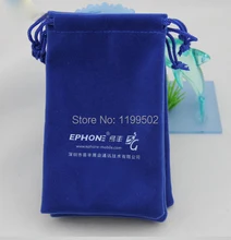 Pequeña bolsa con cordón de tela de terciopelo bolsa de la joyería al por mayor de encargo del regalo bolsa bolsa de regalo de la joyería cosmética perfume zapato anillo reloj